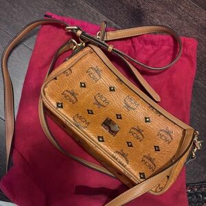 MCM crossbody/shoulder leather bag